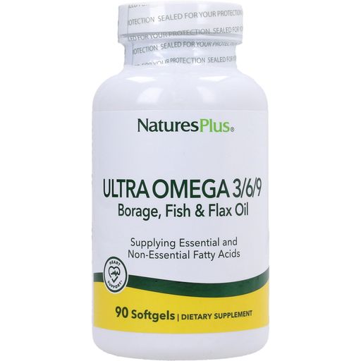Nature's Plus Ultra OMEGA 3/6/9 - 90 cápsulas blandas