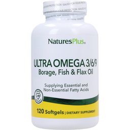Nature's Plus Ultra OMEGA 3/6/9 - 120 cápsulas blandas