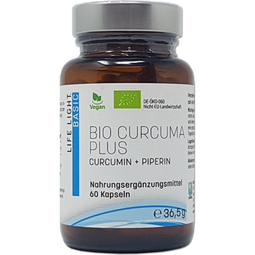Life Light Organic Curcuma Plus Capsules - 60 capsules