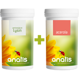 anatis Naturprodukte Set with the Amino Acid Lysine & Acerola