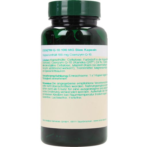 bios Naturprodukte Coenzyme Q-10 - 100 mg. - 100 gélules