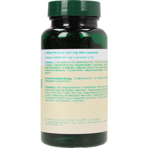bios Naturprodukte Coenzyme Q-10 120mg - 100 capsules