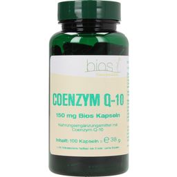 bios Naturprodukte Coenzima Q-10, 150 mg - 100 cápsulas