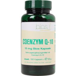 bios Naturprodukte Коензим Q-10 15 мг - 100 капсули