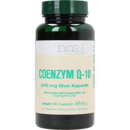 bios Naturprodukte Coenzyme Q-10 - 200 mg. - 100 gélules