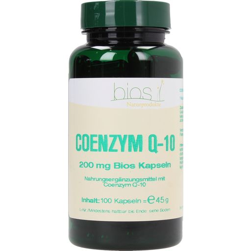 bios Naturprodukte Coenzima Q-10 200 mg in Capsule - 100 capsule