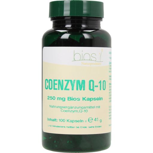 bios Naturprodukte Coenzyme Q-10 / 250 mg. - 100 gélules
