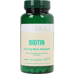 bios Naturprodukte Biotin 2.5mg - 100 capsules