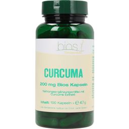 bios Naturprodukte Куркума 200 мг - 100 капсули