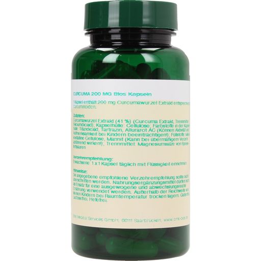 bios Naturprodukte Turmeric 200mg - 100 capsules