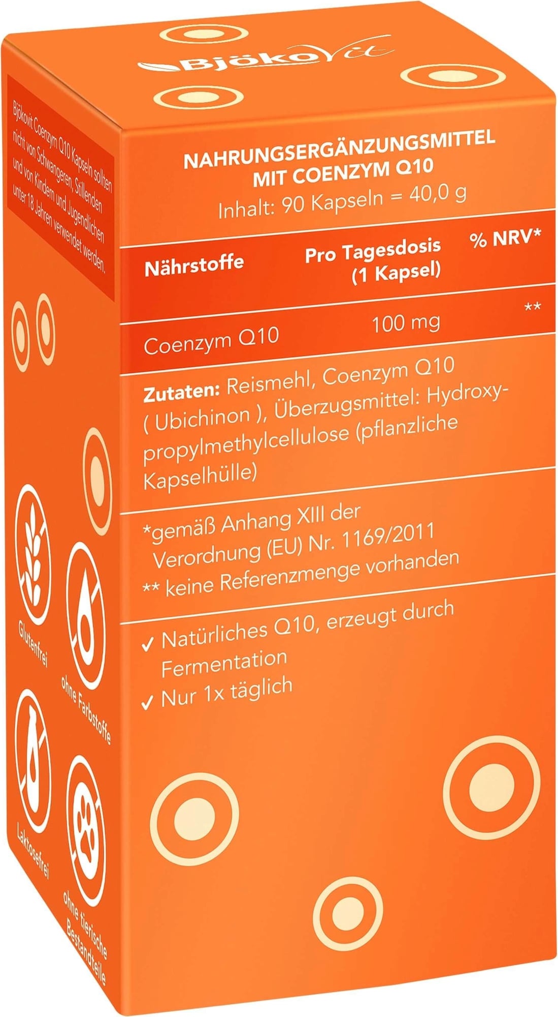 BjökoVit Koenzym Q10 Kapslar - 90 Kapslar