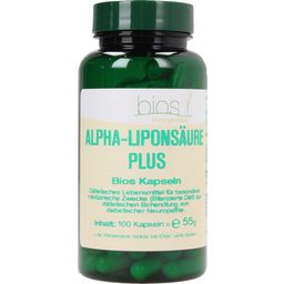bios Naturprodukte Alpha-Liponsäure Plus - 100 Kapseln