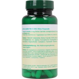 bios Naturprodukte Beta-Caroteno 5 mg - 100 cápsulas