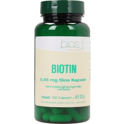 bios Naturprodukte Biotina 0,45 mg in Capsule - 100 capsule