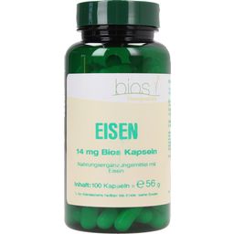 bios Naturprodukte Eisen 14 mg - 100 Kapseln