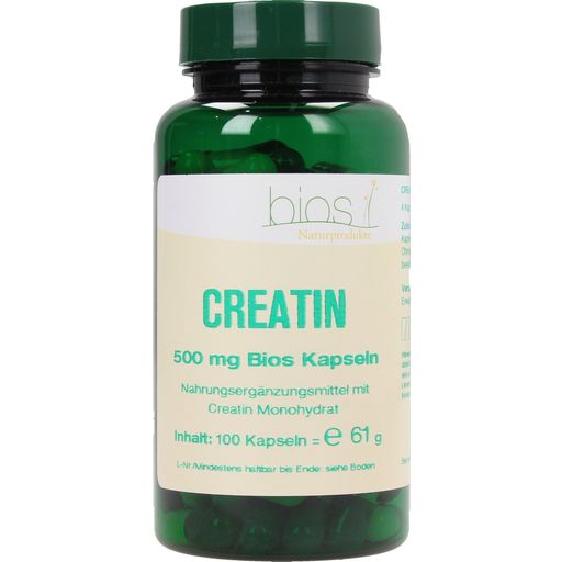 bios Naturprodukte Creatin 500 mg - 100 capsules