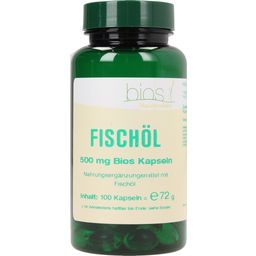 bios Naturprodukte Fischöl 500 mg - 100 Kapseln
