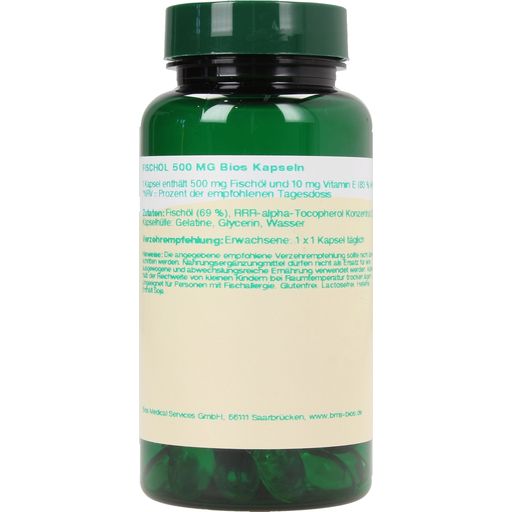 bios Naturprodukte Fish Oil 500 mg - 100 capsules