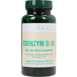 bios Naturprodukte Coenzyme Q-10 - 30 mg. - 100 gélules
