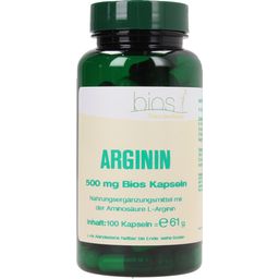 Bios Naturprodukte Arginin 500 mg - 100 kaps.