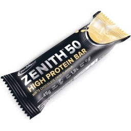 ironMaxx Zenith 50 High Protein Riegel - White Chocolate Crisp