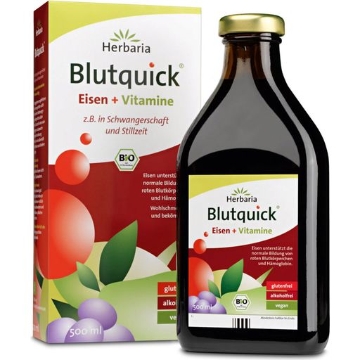Herbaria Organic Blutquick - 500 ml