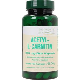 Asetyyli-L-karnitiini 250 mg - 100 kapselia