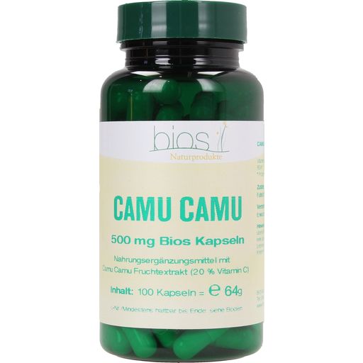 bios Naturprodukte Camu-Camu - 100 Kapseln