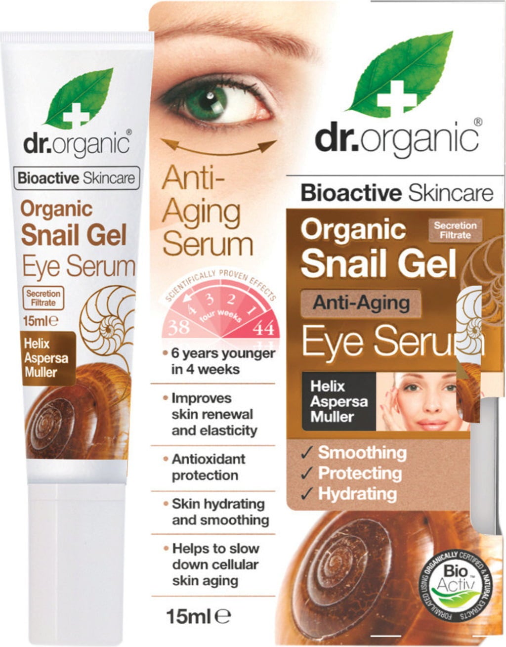 Organic Snail Gel Eye Serum