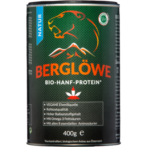 Berglöwe Prírodný bio konopný proteín - 400 g
