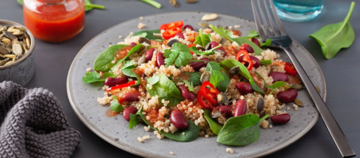 Ricetta: insalata superfood di quinoa