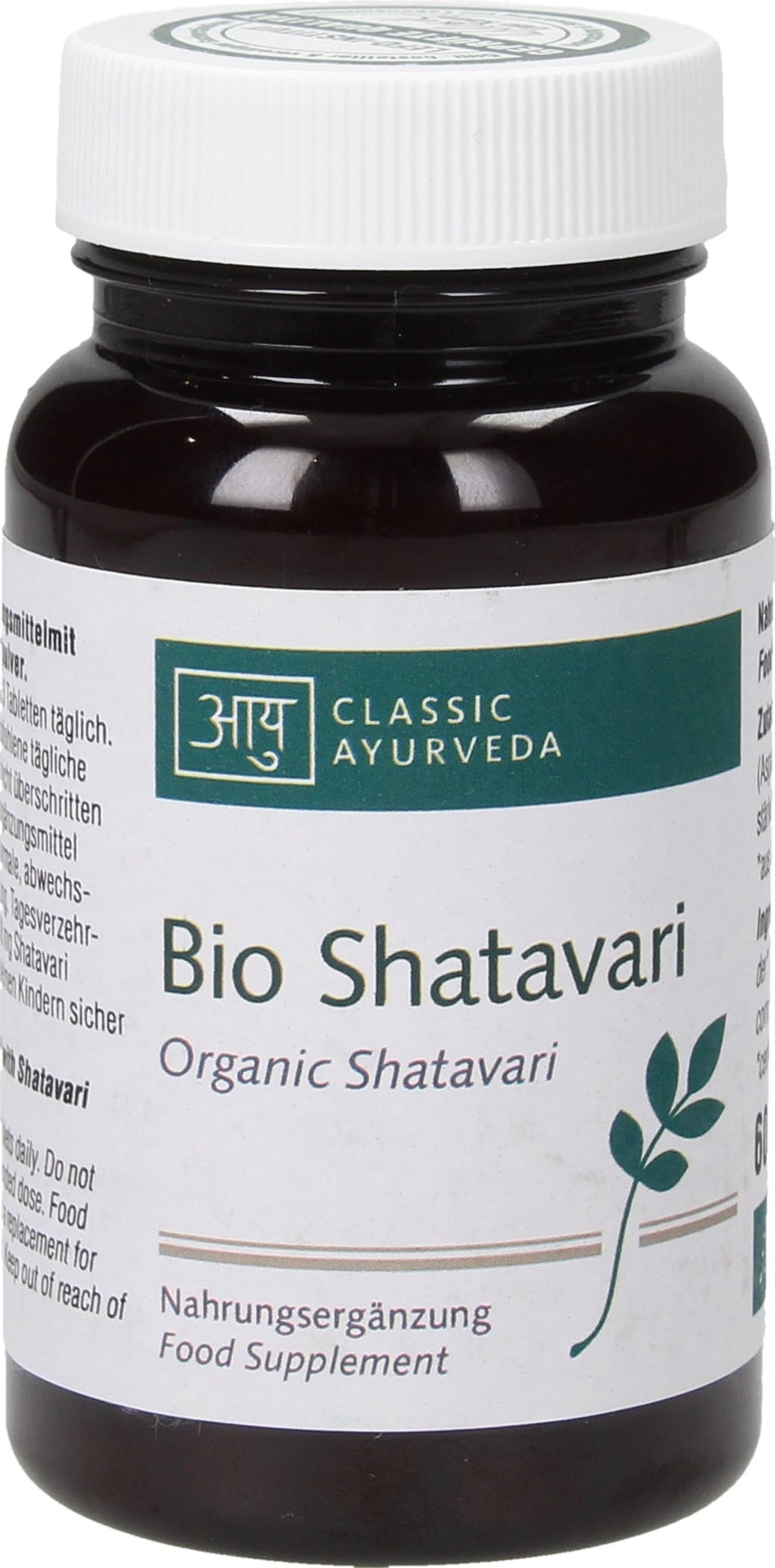 Classic Ayurveda Shatavari tabletter Ekologisk