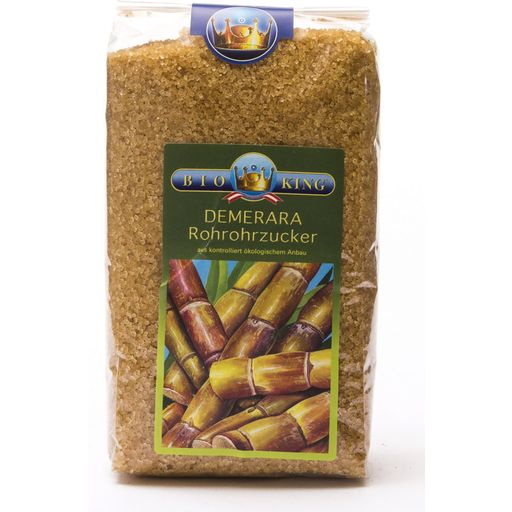 BioKing Organic Raw Demerara Cane Sugar - 500 g