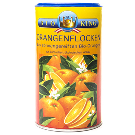 BioKing Organic Dried Orange Flakes - 200 g