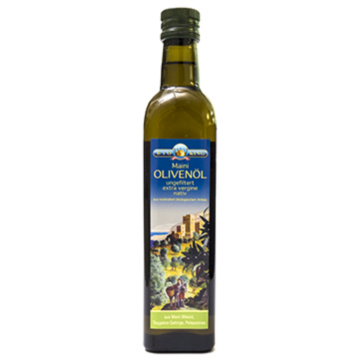 BioKing Huile d'Olive Bio Non Filtrée - 500 ml