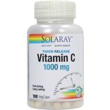 Solaray Vitamina C 1000 mg - Timed Release