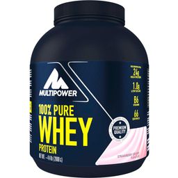 Multipower 100% Pure Whey Protein burk 2000 g - Strawb.Splash