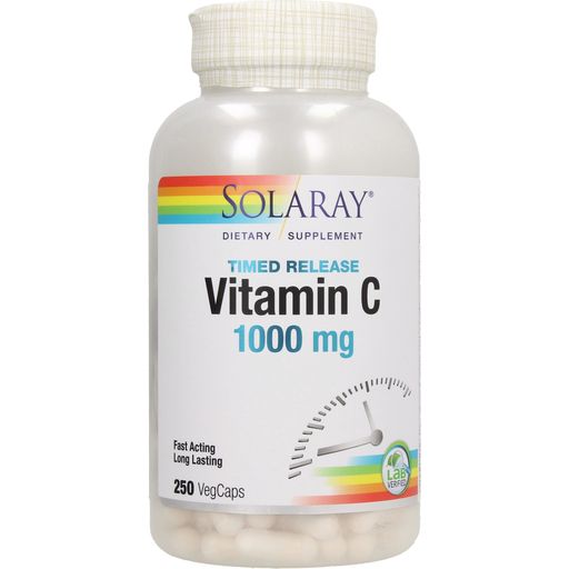 Solaray Vitamin C 1000 mg Timed Release