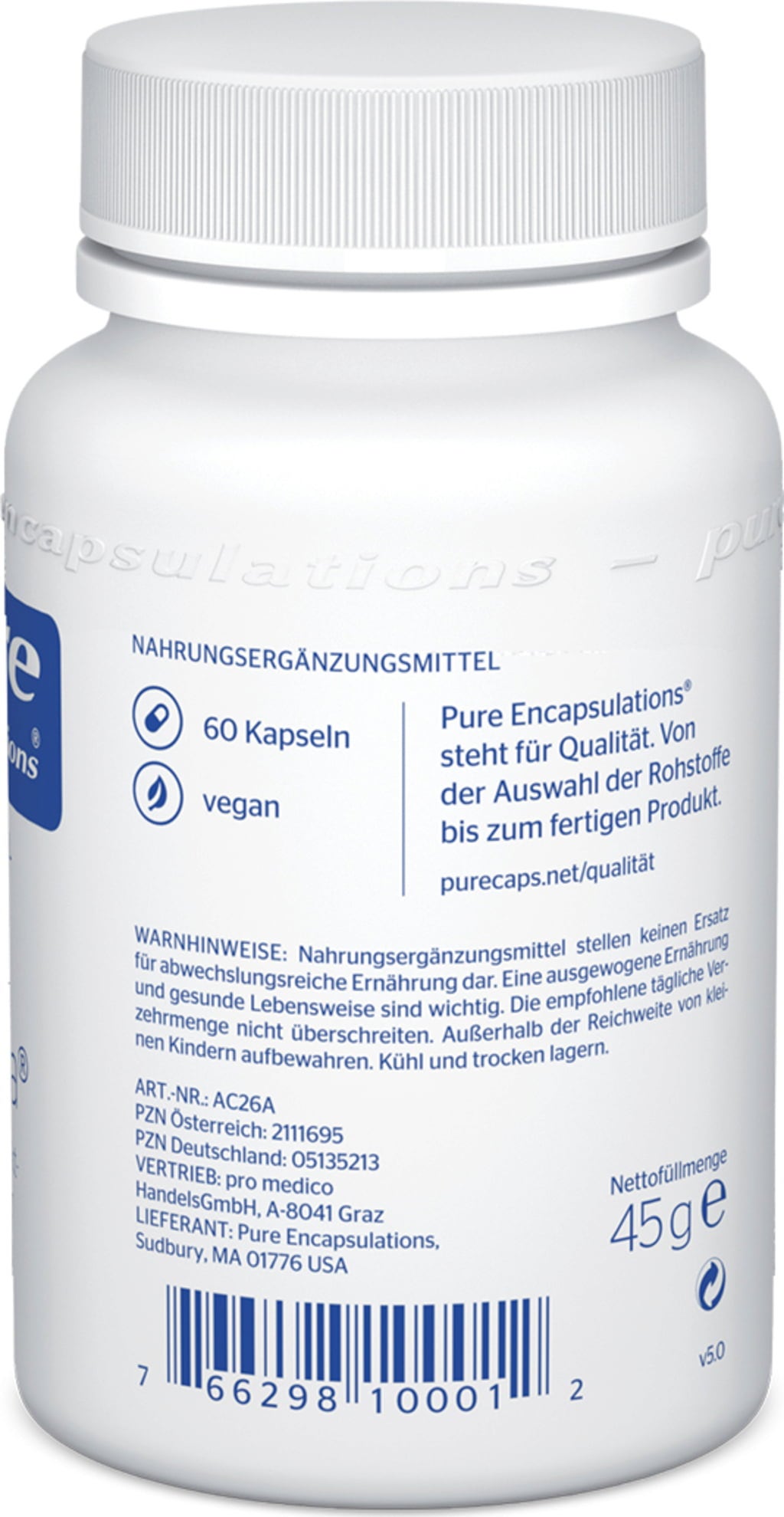 pure encapsulations A.C. Formula® - 60 Kapseln