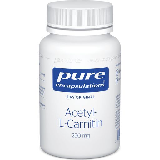 pure encapsulations Acetil-L-carnitina - 60 cápsulas
