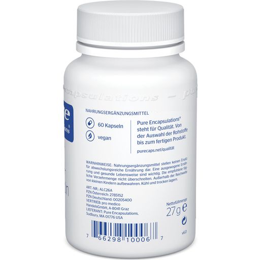 pure encapsulations Acetyl-L-Carnitine - 60 capsules