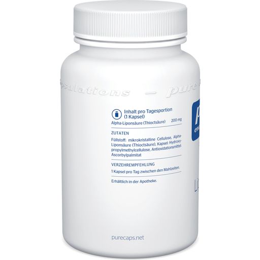 pure encapsulations Kyselina alfa-lipoová 200 mg - 120 kapslí
