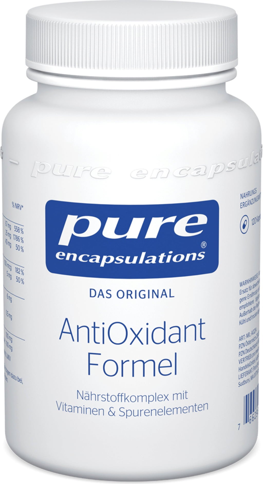 AntiOxidant Formel, 120 cápsulas