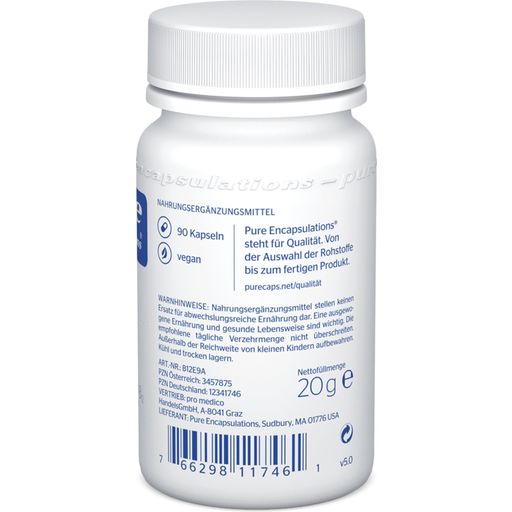 pure encapsulations B12 y Folato - 90 cápsulas