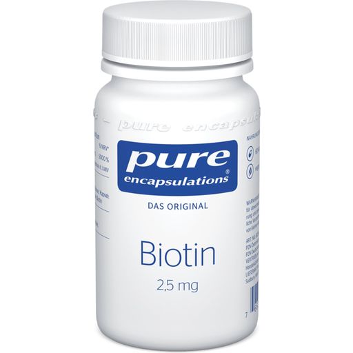 pure encapsulations Biotin 2,5 mg - 60 Kapszula