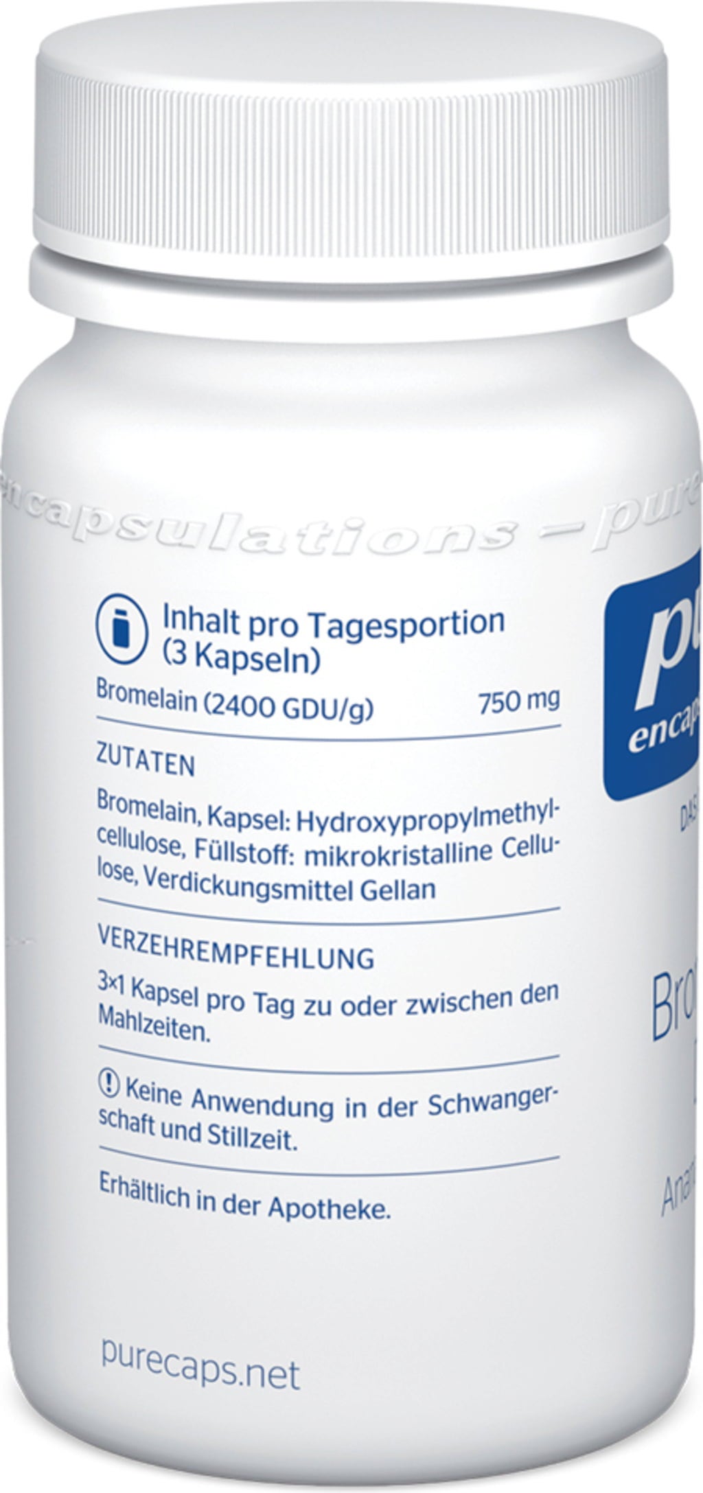 pure encapsulations Bromelain DR - 30 Kapseln
