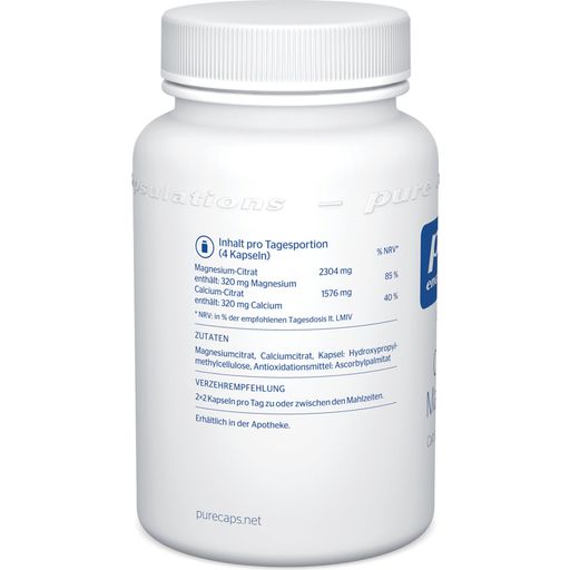 pure encapsulations Kalcij - magnezij (citrat) - 90 kapsul