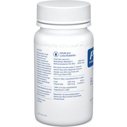 pure encapsulations B12 Folate Melt - 90 pastiliek na cmúľanie