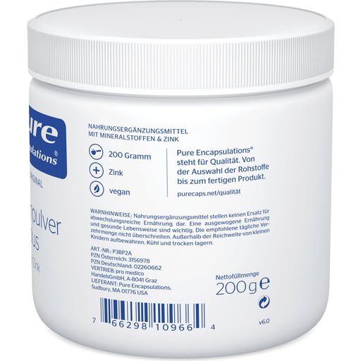 Pure Encapsulations Base Powder Plus - 200 g
