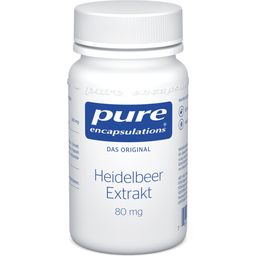 pure encapsulations Extrait de Myrtille 80 mg